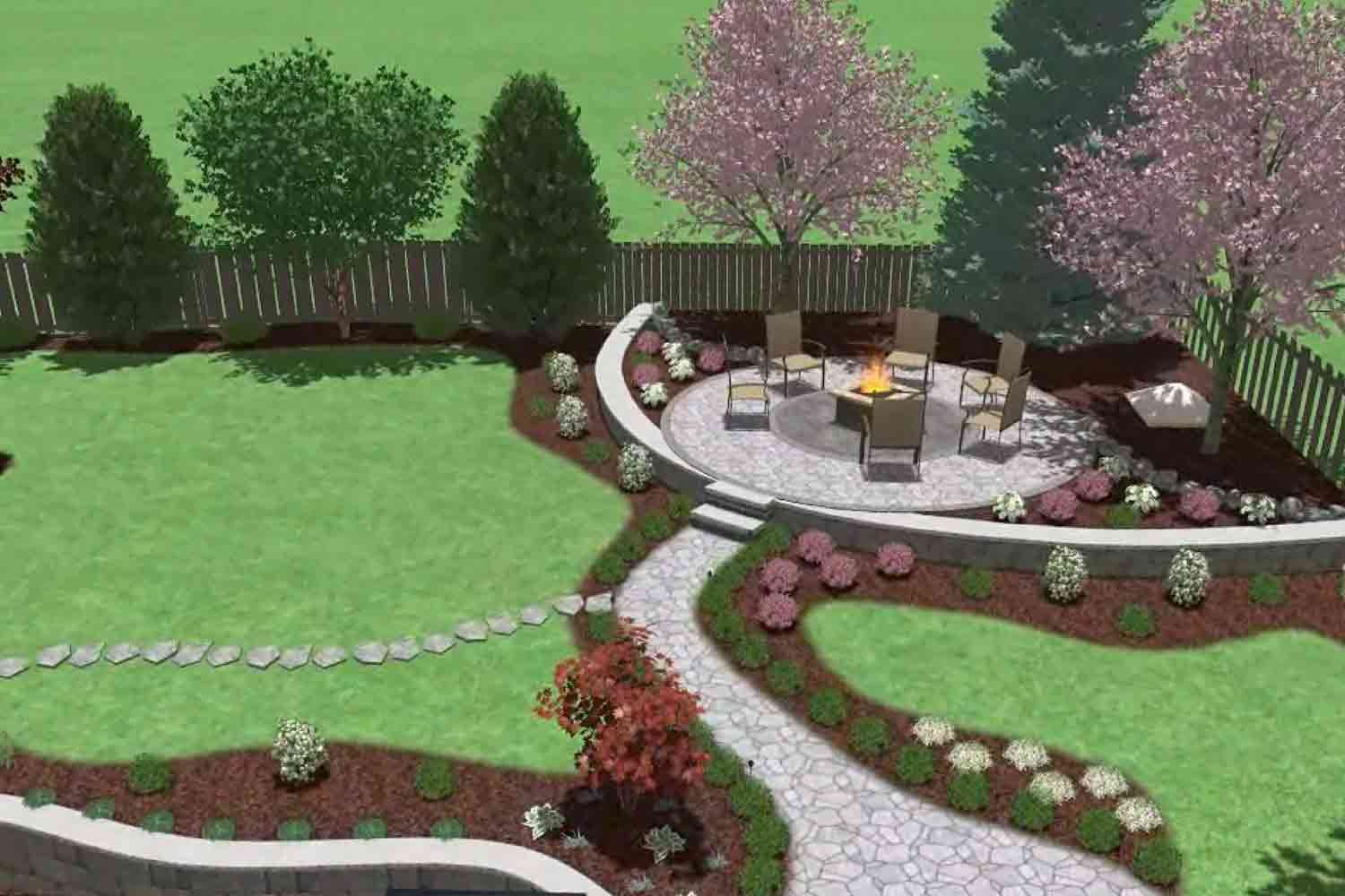 Landscape Design in North Canton project 1