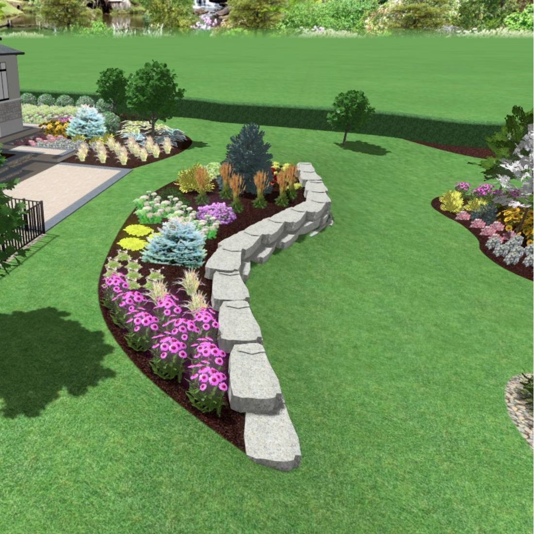 Landscape Design in North Canton project 2